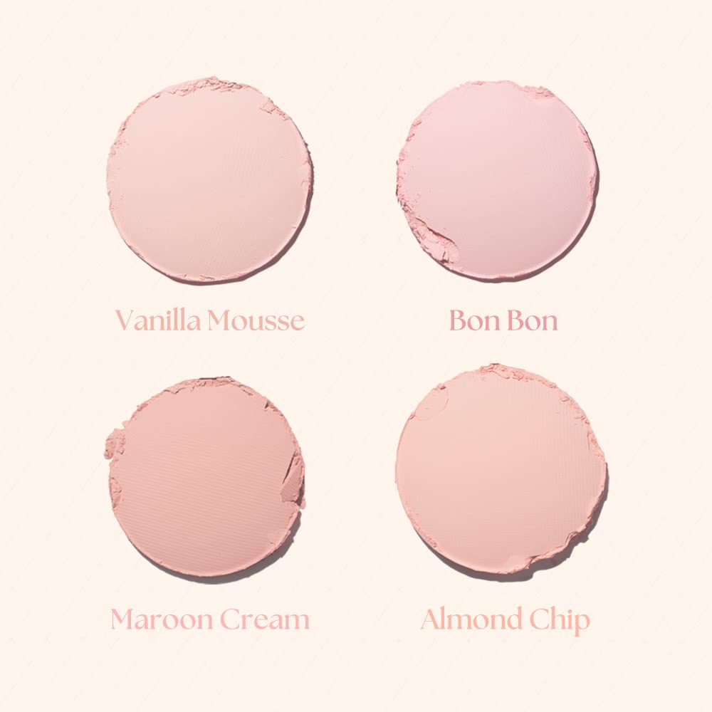 Dasique Blending Mood Cheek 09 Almond Vanilla on skin shows natural color blend