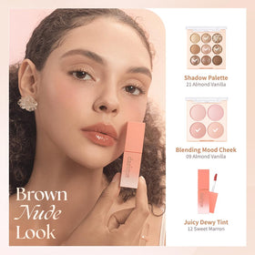 Dasique Blending Mood Cheek 09 Almond Vanilla vegan-label indicating cruelty-free formula