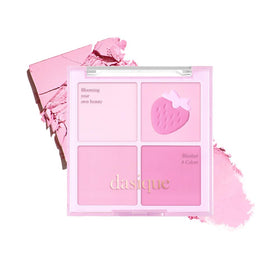 Dasique Blending Mood Cheek Berry Smoothie palette close-up with buildable pink-berry tones.