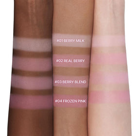 Dasique Blending Mood Cheek Berry Smoothie shade 2 close-up for rosy blush layering.