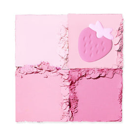 Dasique Blending Mood Cheek Berry Smoothie compact open demonstration for easy application.
