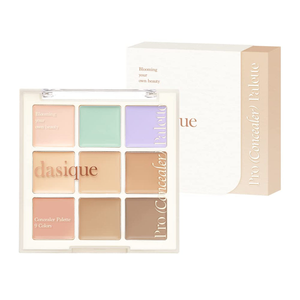 Dasique Pro Concealer Palette 01 Cover close-up showing shades for coverage