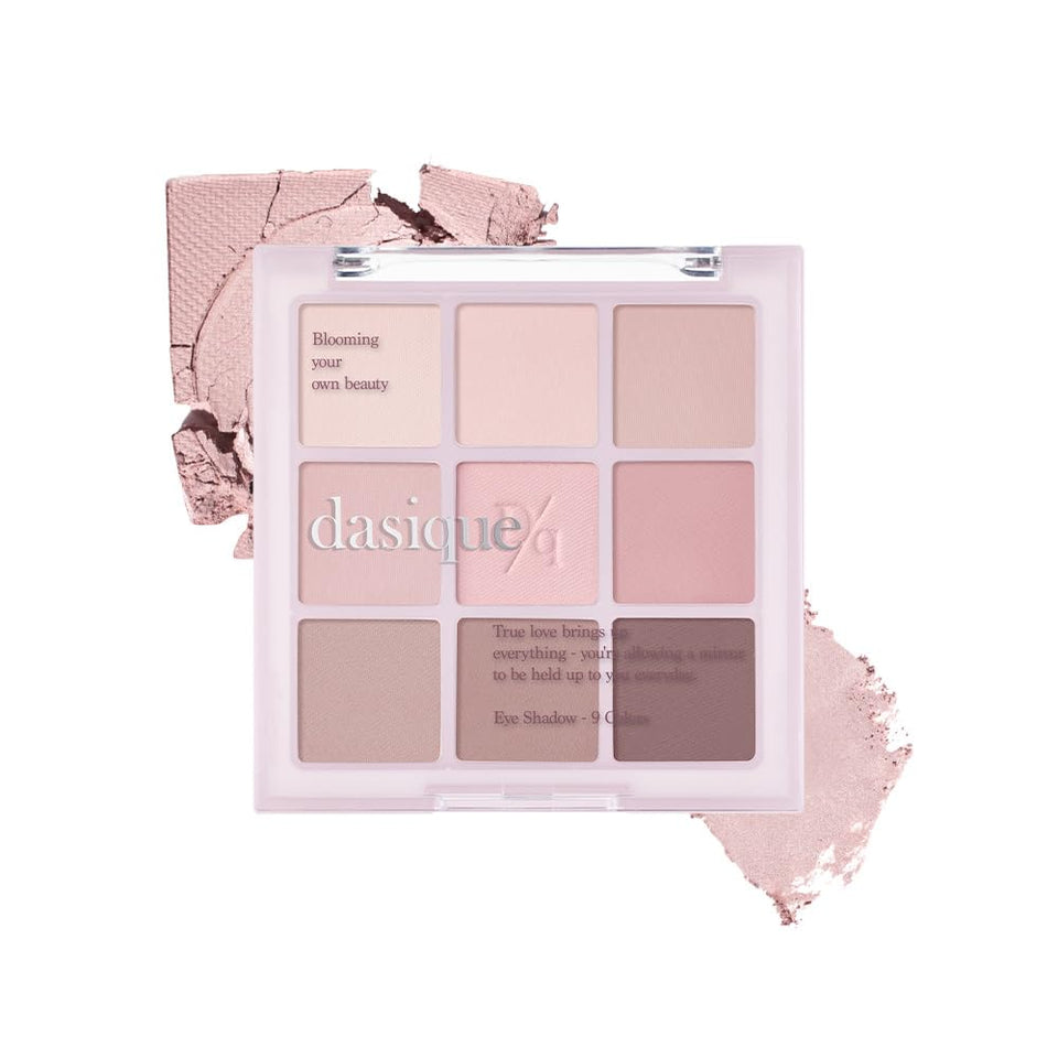 dasique Shadow Palette #13 Cool Blending compact swatches for cool undertones and versatile looks.