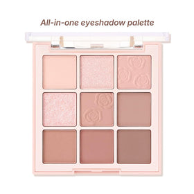 dasique Shadow Palette Rose Milk Tea compact case emphasizes portability and convenience