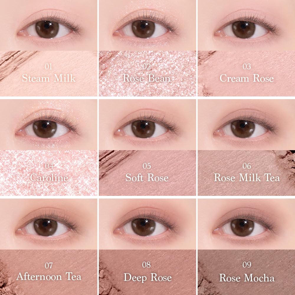 dasique Shadow Palette Rose Milk Tea packaging and protective box