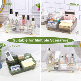 DASITON vanity storage tray complements any dressing table.