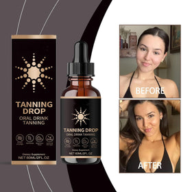 DASIUIP skin glow closeup showing gradual tan