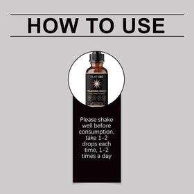 DASIUIP travel-ready case for tanning drops