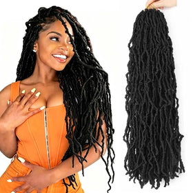 Datuoda 8-pack soft locs crochet hair in 20 inch length for full head style