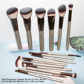 Daubigny contour brush for sculpted definition and natural finish