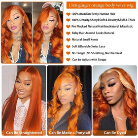 Daules glueless lace front wig with adjustable cap for secure wear.