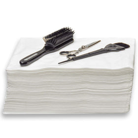 DAVELEN bleach-free dye-free label communicates safe disposables.