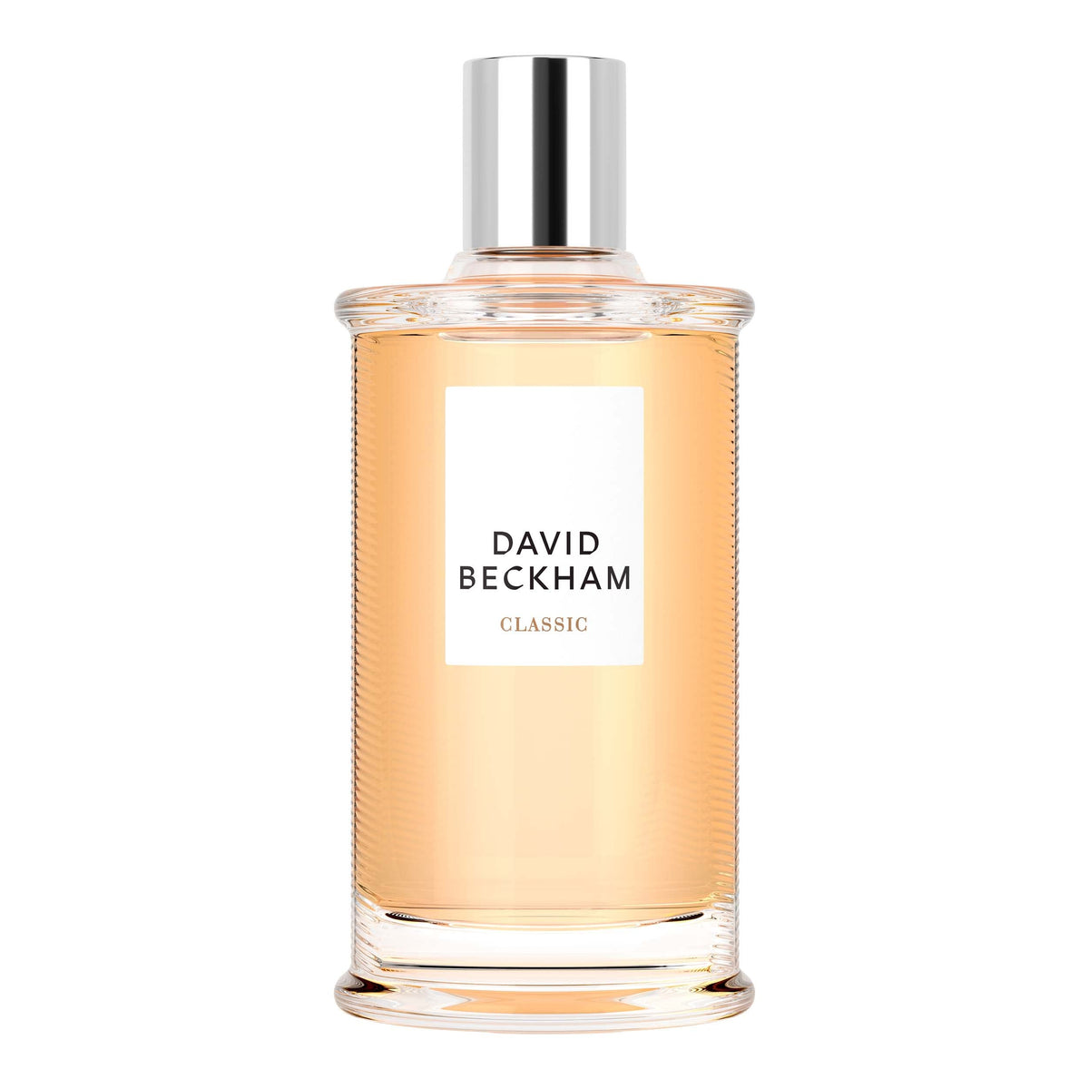 David Beckham Classic EDT bottle with a sleek silhouette for daily wear.