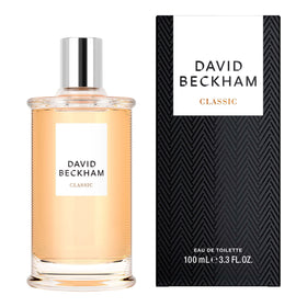 David Beckham Classic EDT spray nozzle for quick, on-the-go refresh.
