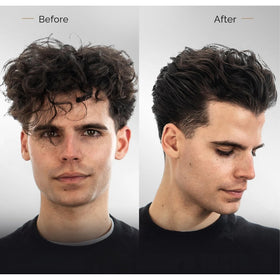 David Darko Hair Clay texture-application demonstrates quick shaping and lift.