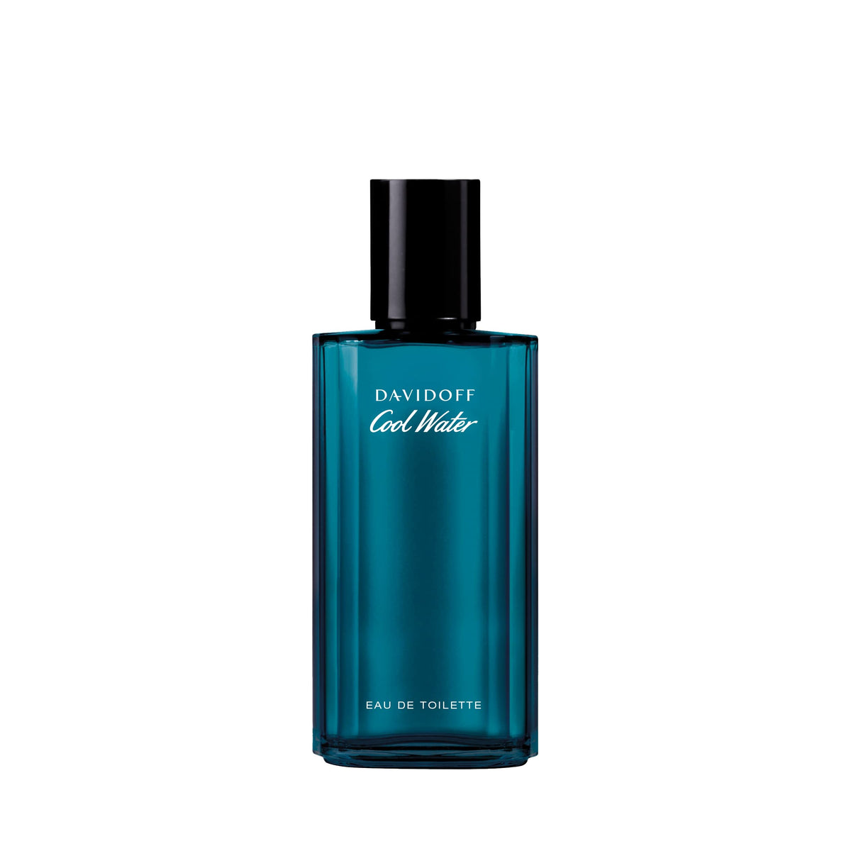 Davidoff Cool Water bottle close-up showing ocean-inspired freshness for daily wear.
