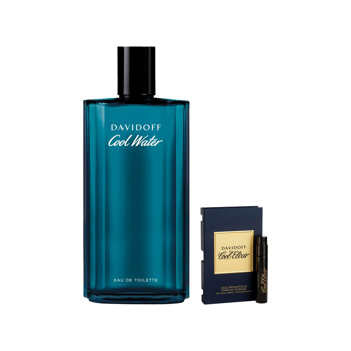 Davidoff Cool Water bottle with ocean mist for lasting freshness