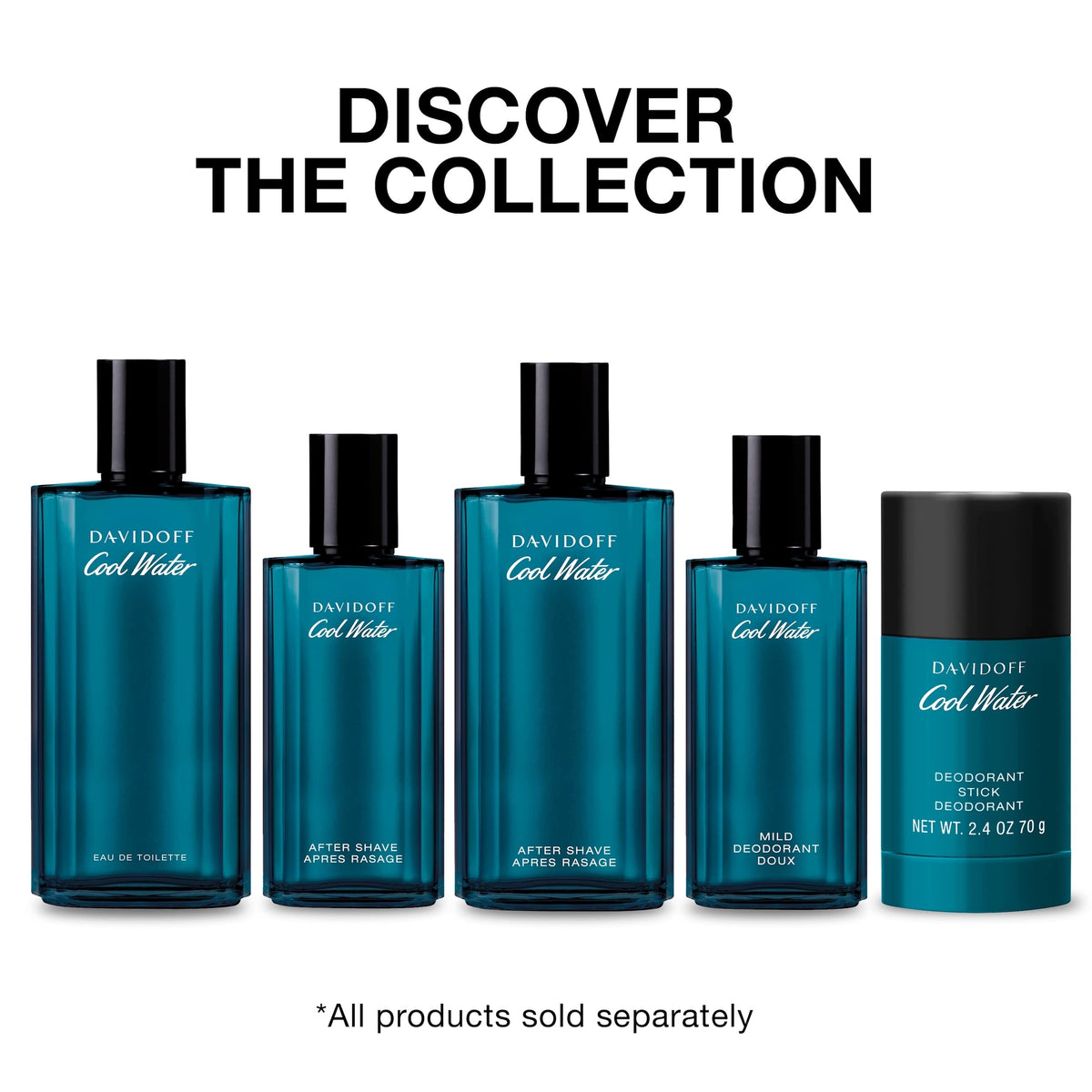 Davidoff Cool Water cap detail highlights premium finish for everyday use.