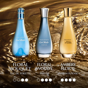 Davidoff Cool Water Woman watermelon note suggests a juicy, refreshing opening.