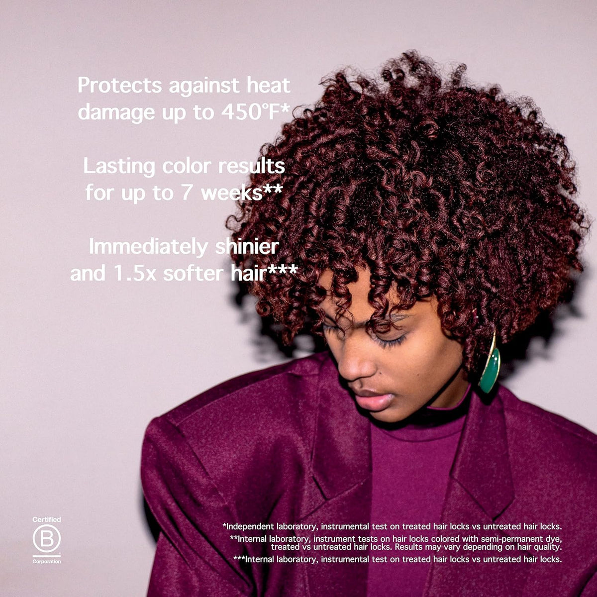 Davines biomimetic botanical filler illustration shown to strengthen hair fibers
