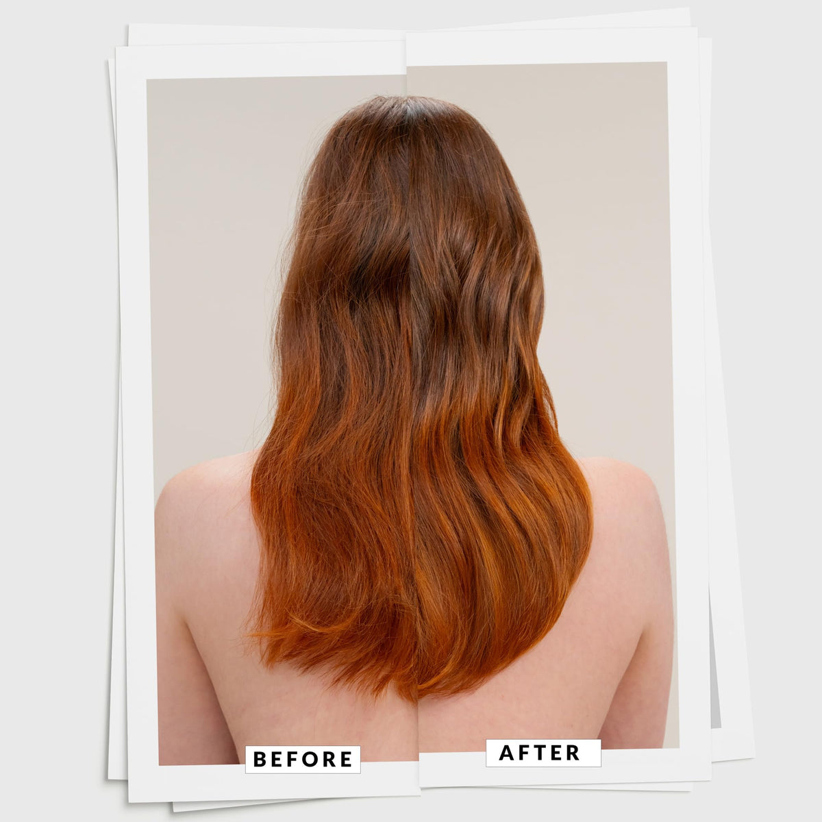 Texture close-up showing creamy formula for smooth hair