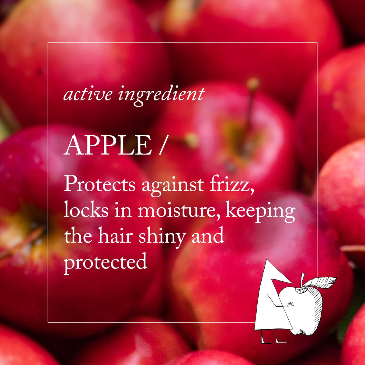 Davines Love Smoothing shine-closeup reveals healthy sheen on hair