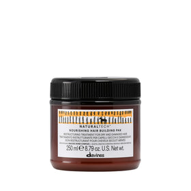 Davines Naturaltech Nourishing Hair Building Pak bottle showing premium packaging for deep repair