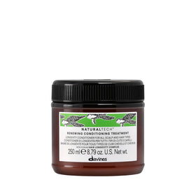 Davines Naturaltech Renewing Conditioning bottle easy distribution for nourished hair.