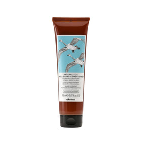 Davines Naturaltech Wellbeing Conditioner bottle for daily hydration and detangling.