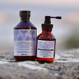 Davines packaging with Parma, Italy origin note