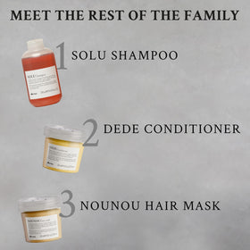 Ingredients focus: sea salt and beet sugar in Davines SOLU scrub.
