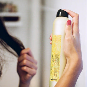 Davines This Is A Perfecting Hairspray helps resist humidity for everyday all-day confidence