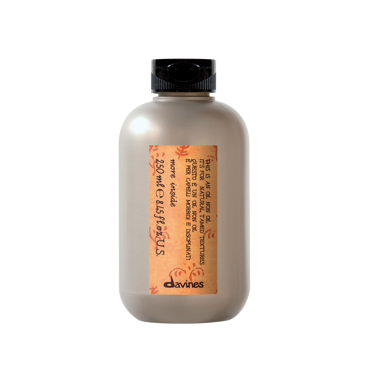 Davines This Is An Oil Non Oil bottle pouring for easy non-greasy styling