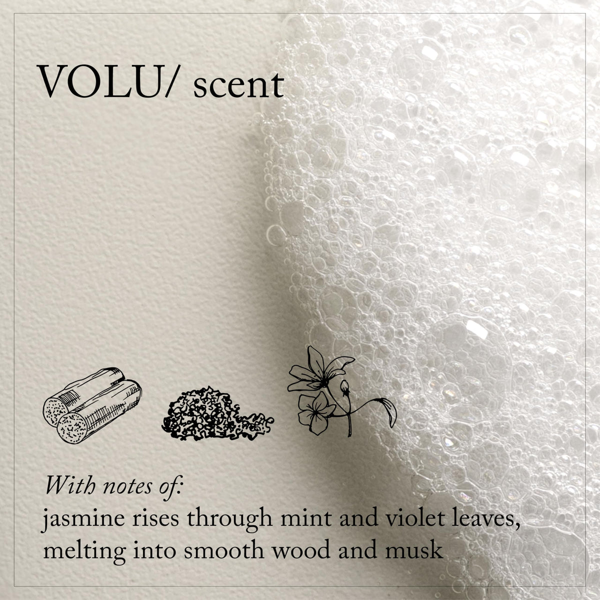 Davines VOLU/Conditioner on hair showing added volume.
