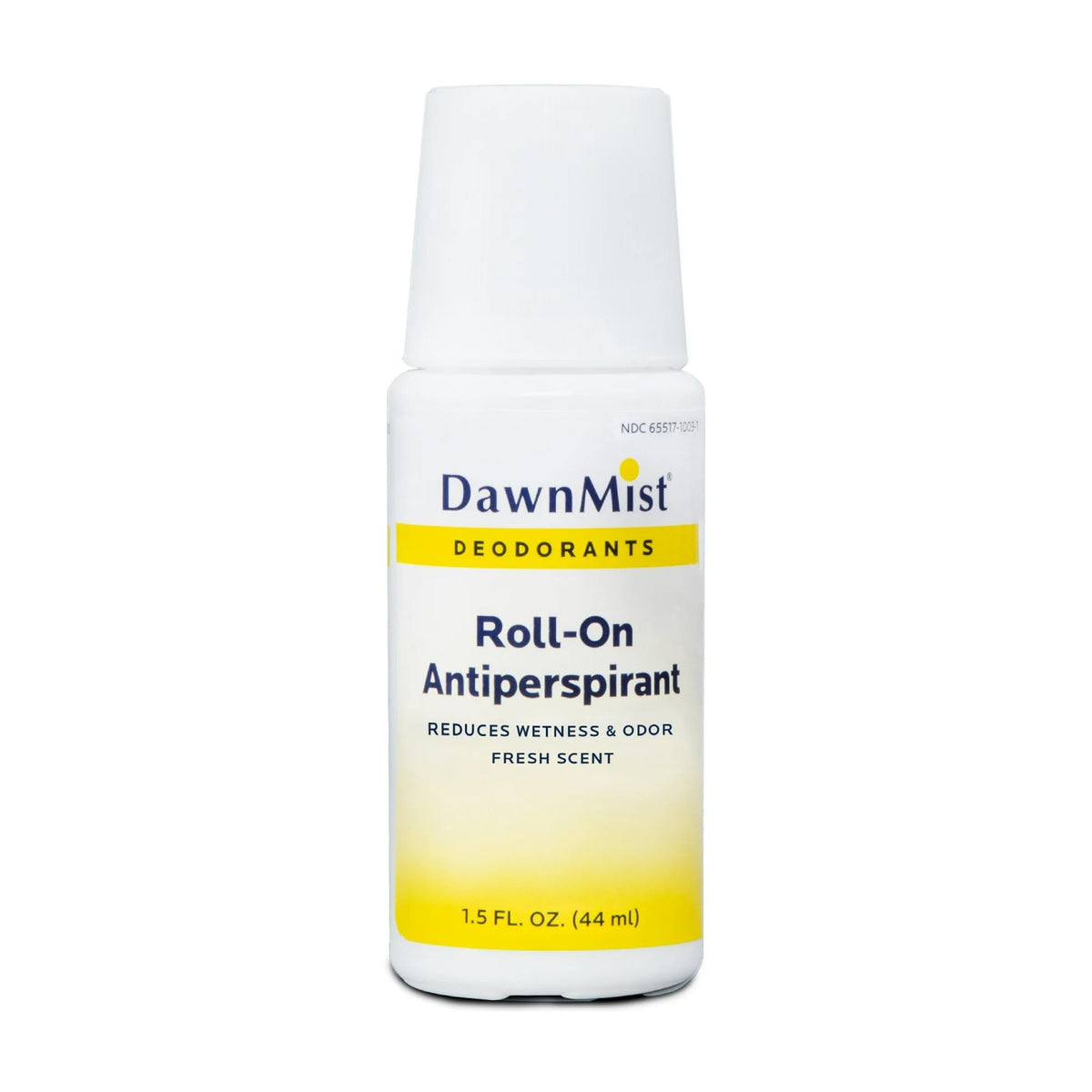 DawnMist Dukal RD15 roll-on cap highlights easy application.