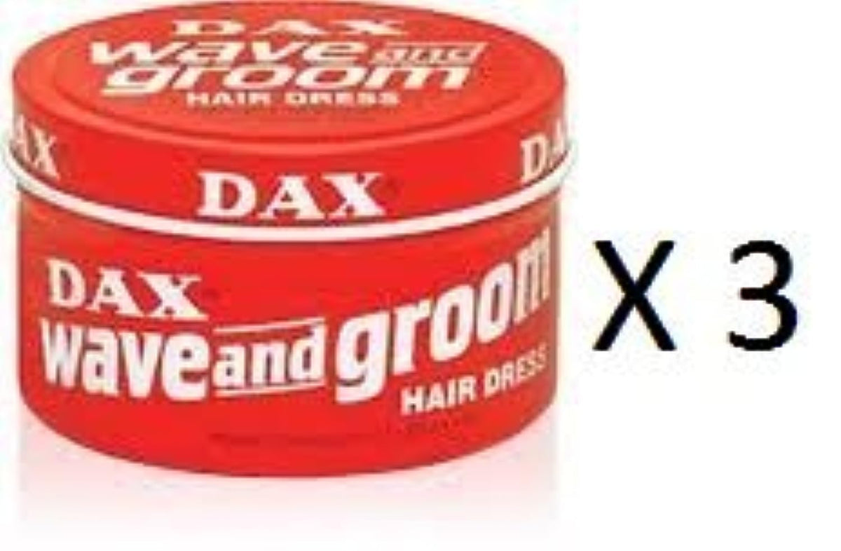 DAX Wave and Groom Hair Dress bottle for defined waves on short hair