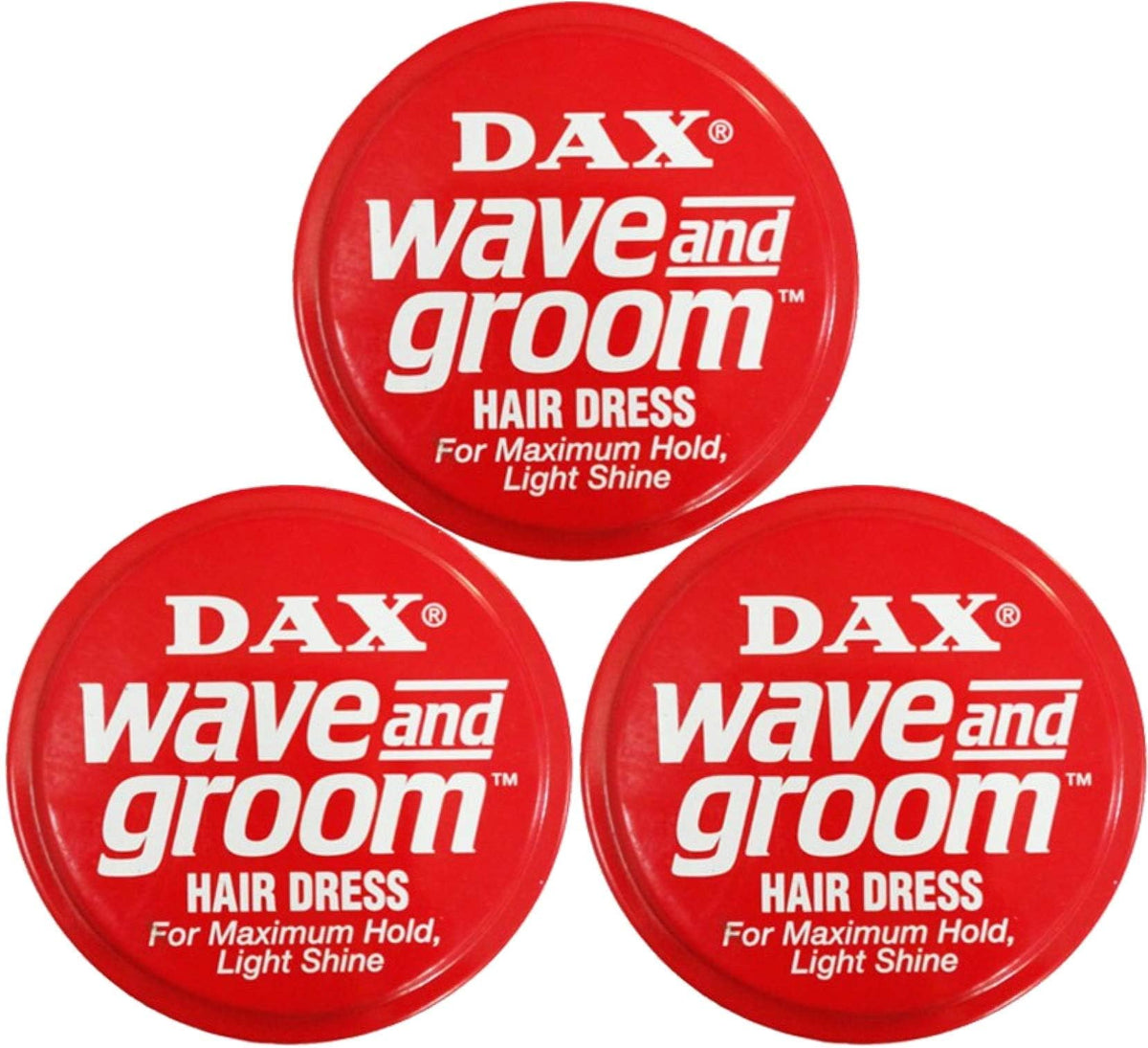 DAX Wave and Groom Hair Dress showcases glossy finish on short hair