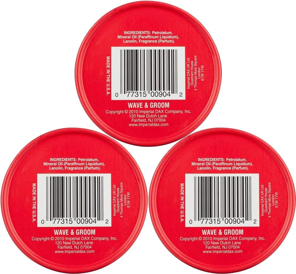 DAX Wave and Groom Hair Dress 3-pack for multiple daily uses