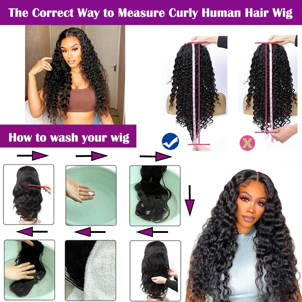 DaXunDi natural lace part for middle or side part versatility