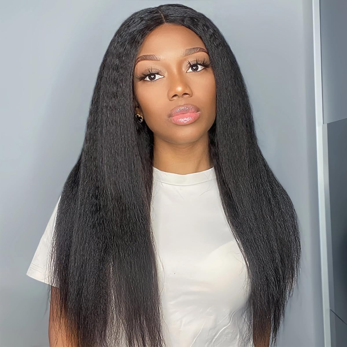 DaXunDi V Part Wig natural black finish for realistic styling