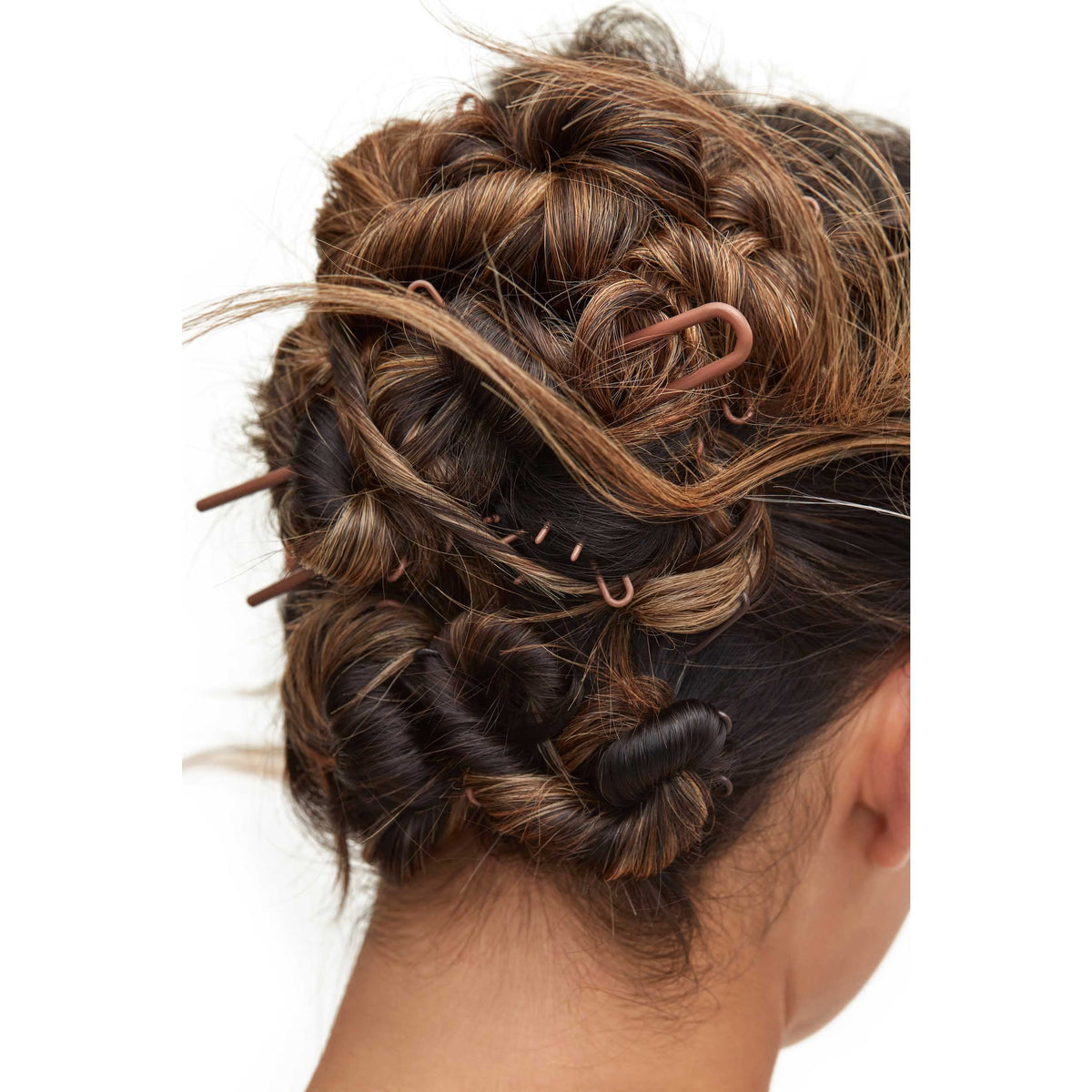 Day Rate Beauty Sterling Silver Finish blends with light hair colors and shines subtly.