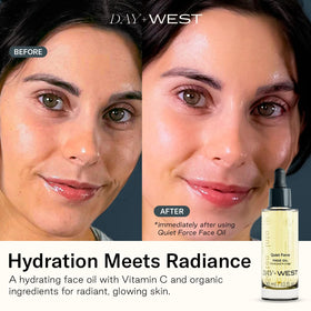 Day + West Quiet Force bakuchiol offers gentle, plant-based care.