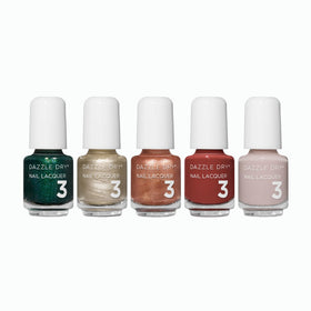 Dazzle Dry Afterparty Chiffon Moment: sheer warm taupe shade for elegant nails.
