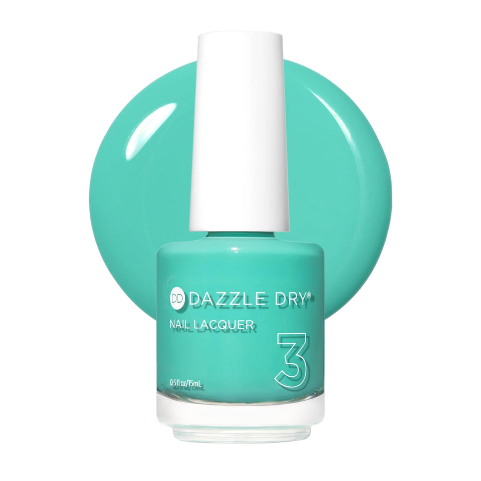 Dazzle Dry Coastal Cabana bottle with quick-drying nail lacquer.