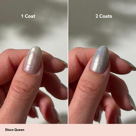 Dazzle Dry packaging box illustrates the four-step hypoallergenic system