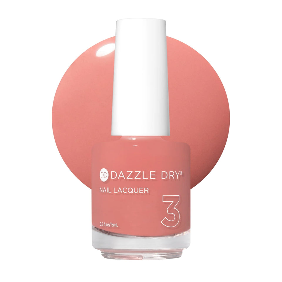 Dazzle Dry Dream Come True terracotta mauve nail lacquer ready for a quick, long-lasting mani.