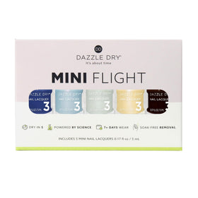Dazzle Dry Elevation Mini Flight Airy Pastels bottle for quick-dry look