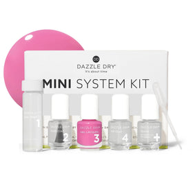 Dazzle Dry Cherry Parfait mini kit packshot for at-home manicure