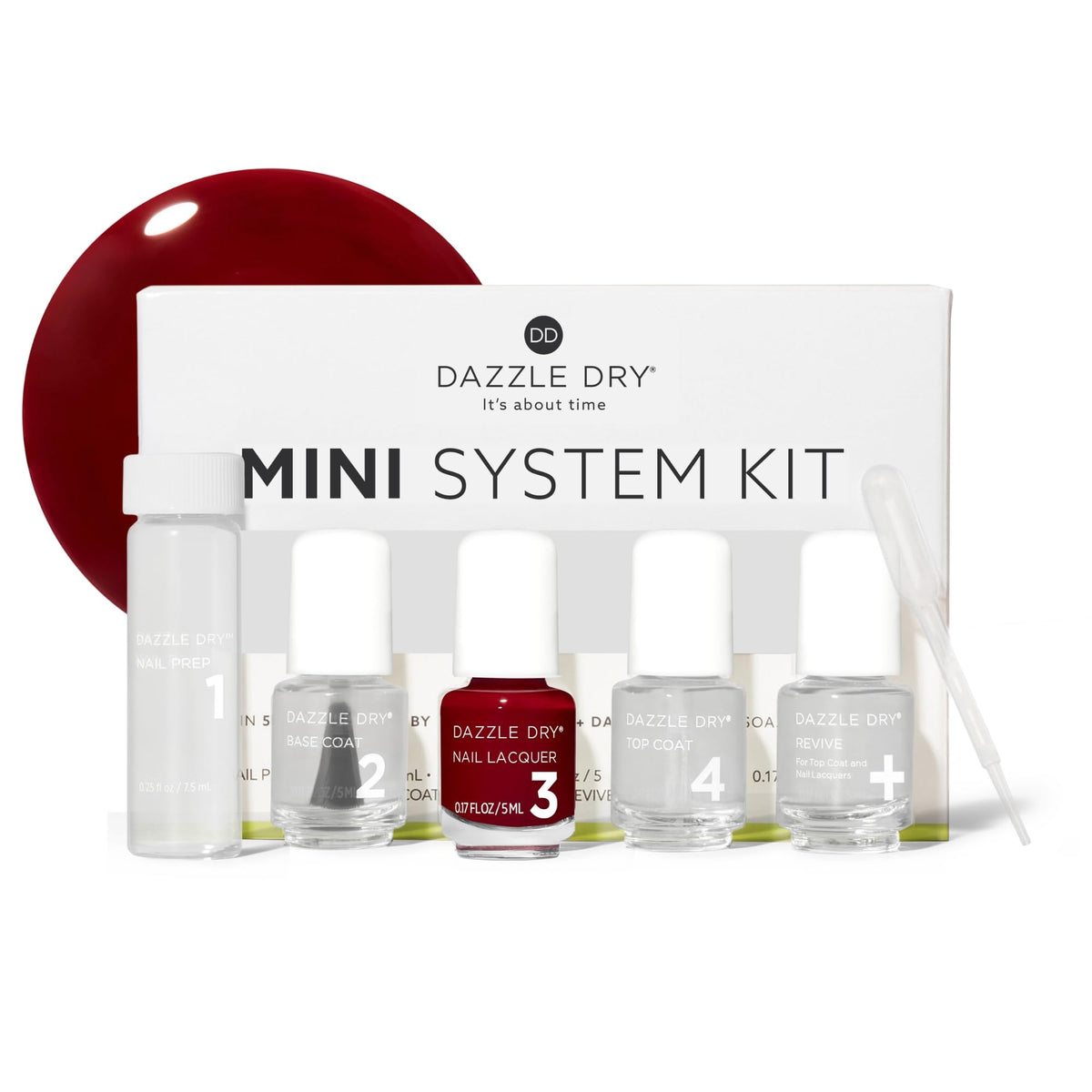 Dazzle Dry Nail Prep primes nails for long-lasting color