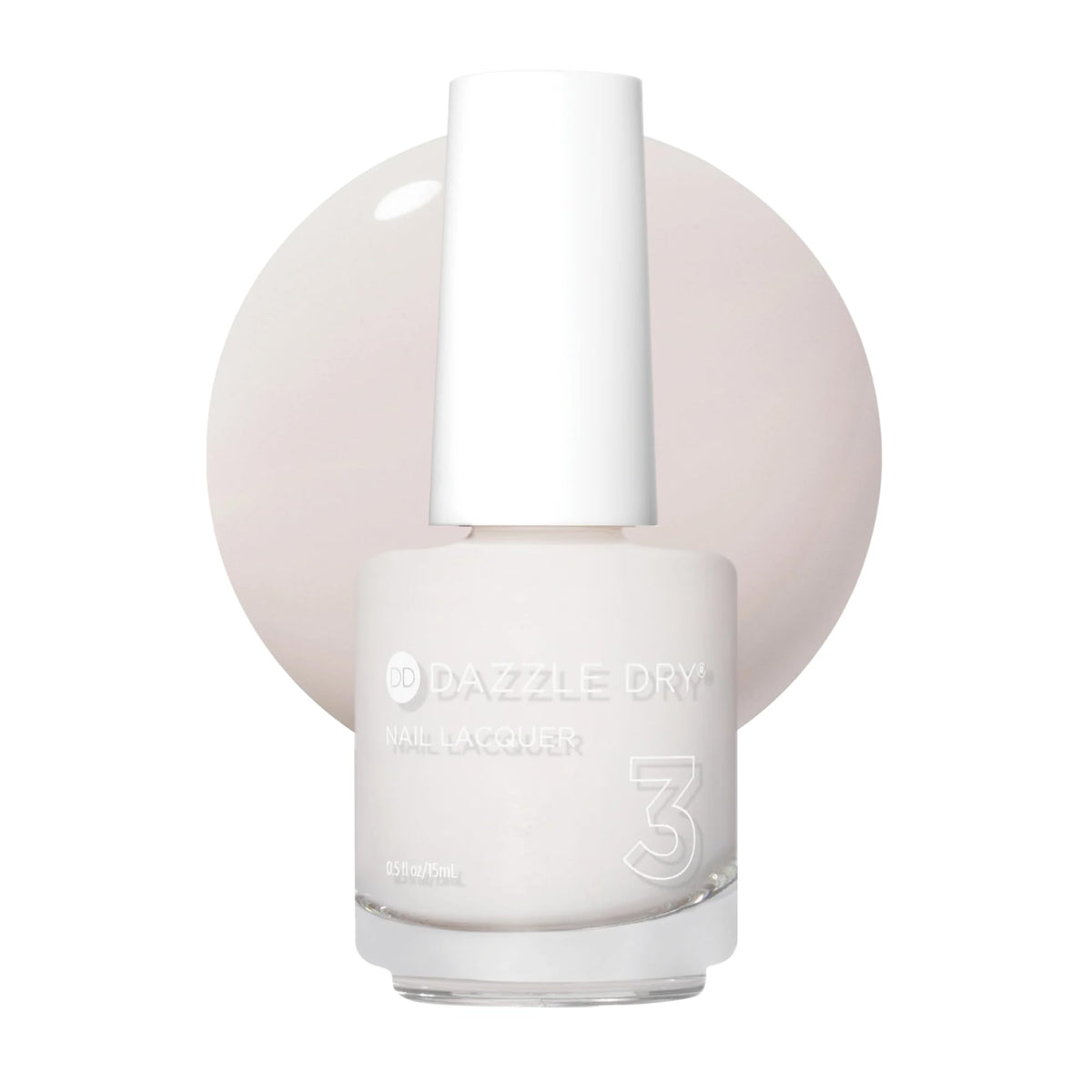 Dazzle Dry At First Blush bottle pour for quick, precise application.